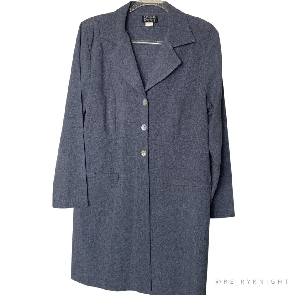 Long Blue Blazer